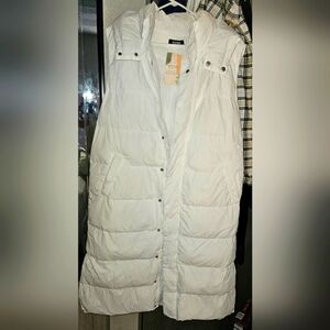 Women's White Puffer Coat